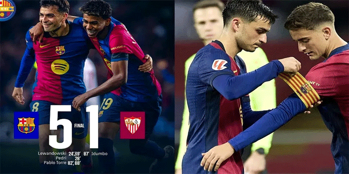 Analisis Performa Pemain Barcelona Dengan Sevilla