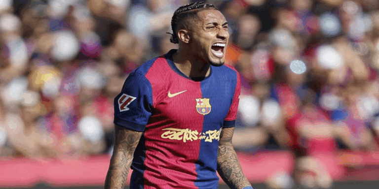 Raphinha Usai El Clasico: Harusnya Saya Cetak Hattrick ke Gawang Madrid!